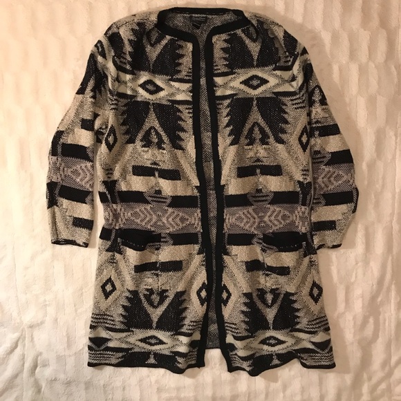 Lucky Brand Sweaters - EUC {Lucky Brand} Long duster cardigan sweater